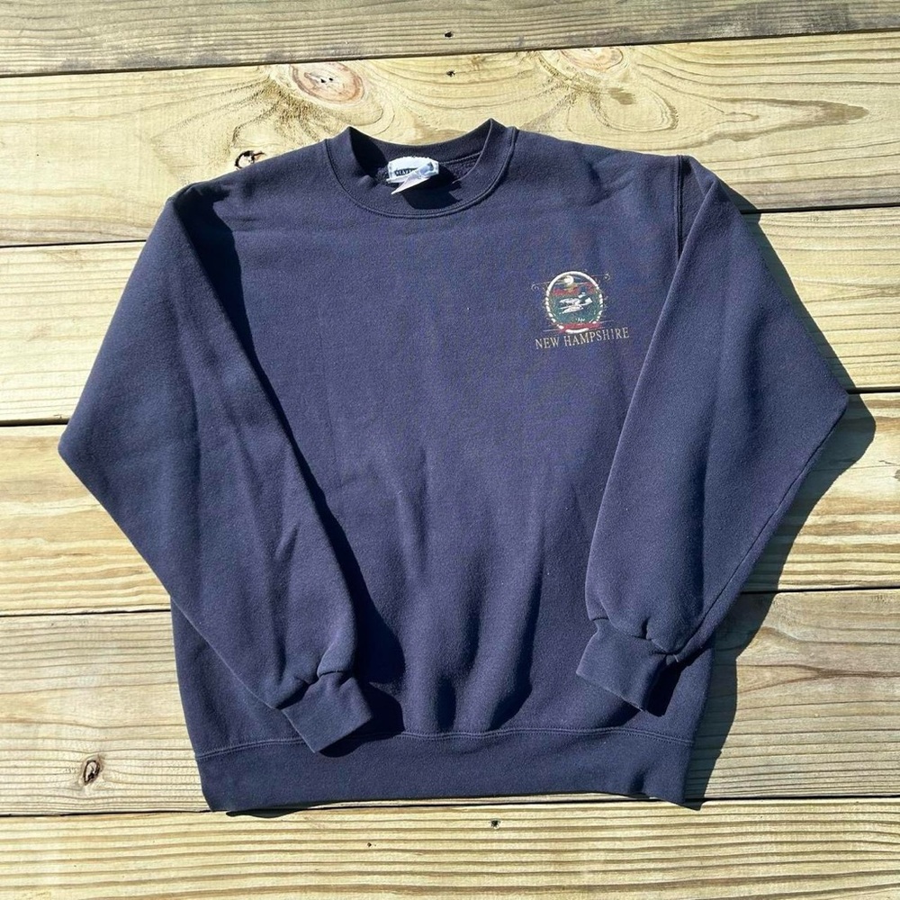 Lee Men's Dark Blue Crewneck Sweater
